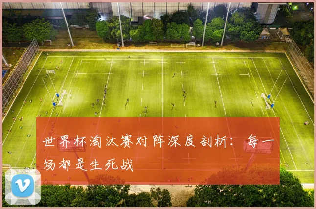 世界杯淘汰赛对阵深度剖析:每一场都是生死战